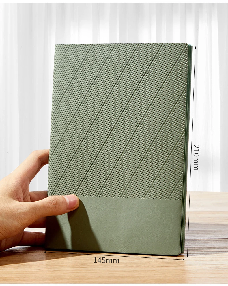 Promotional high-end a5 notebook supports fully customized business notebook high value customized logo with metal pendant books