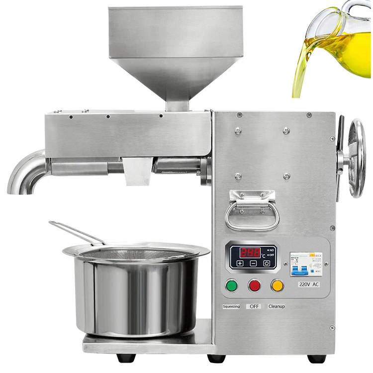 Oil Pressing and Squeezing Machine Flaxseed Oil Pressing Machine