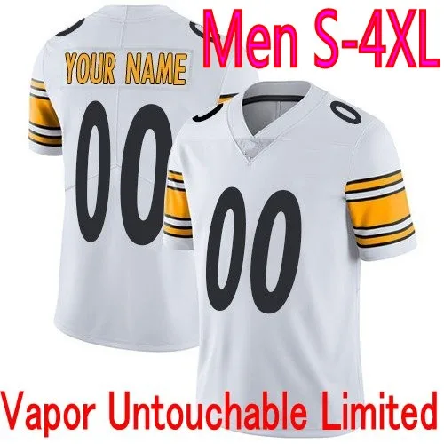 Men's Pittsburgh Steelers #14 George Pickens Black Vapor Untouchable  Limited Stitched Jersey on sale,for Cheap,wholesale from China