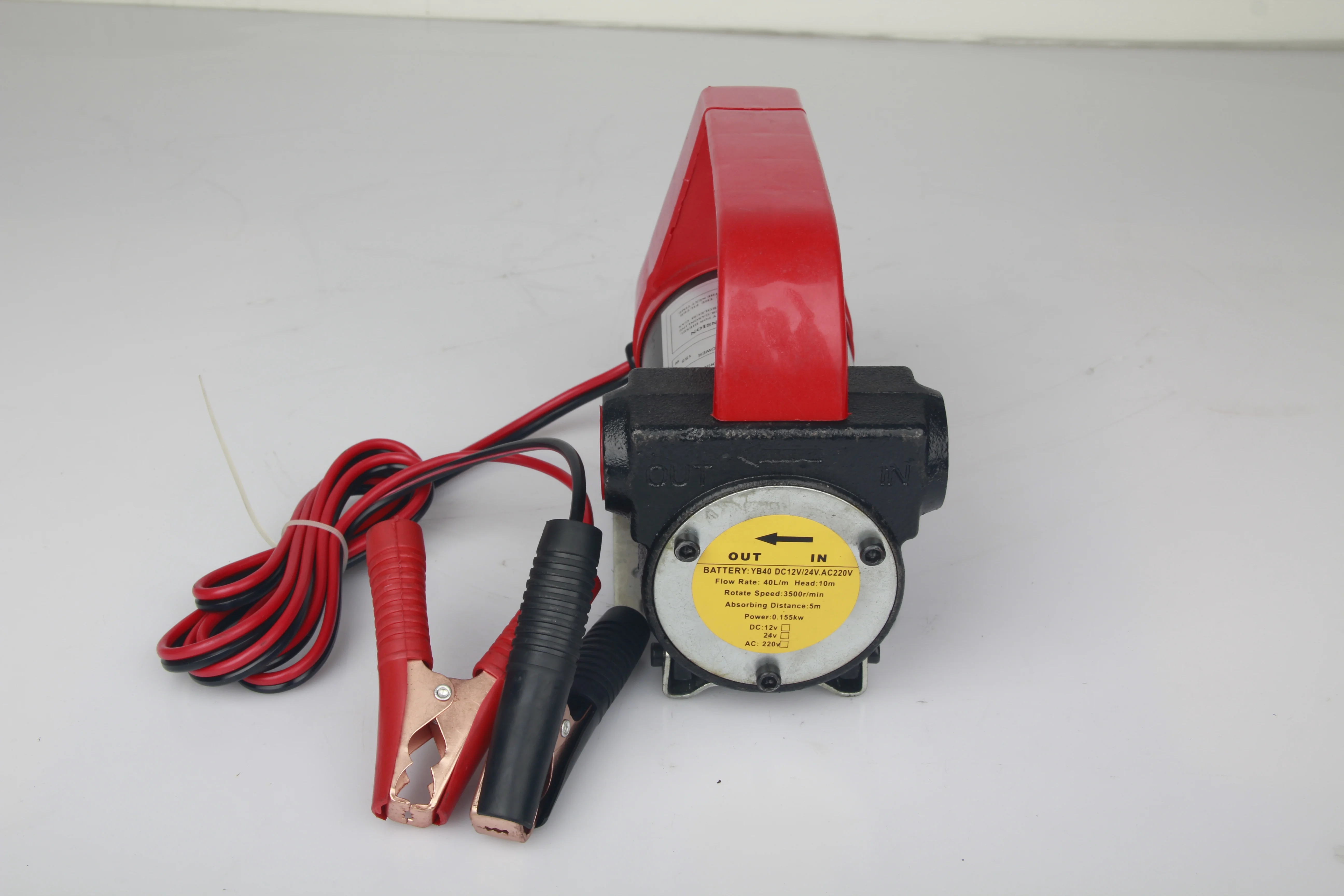 Self Priming Diesel Fuel Transfer Pump 40lpm DC Pump 12v