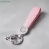 Chaîne argentée + rose