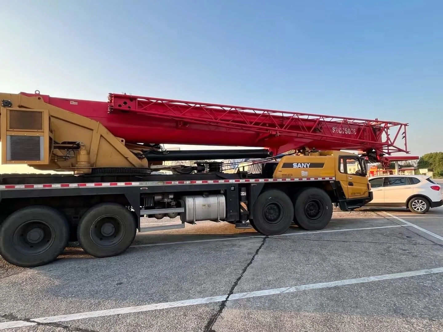 Sany Truck Crane Lifting Construction Equipment 220 Ton Telescopic Boom ...