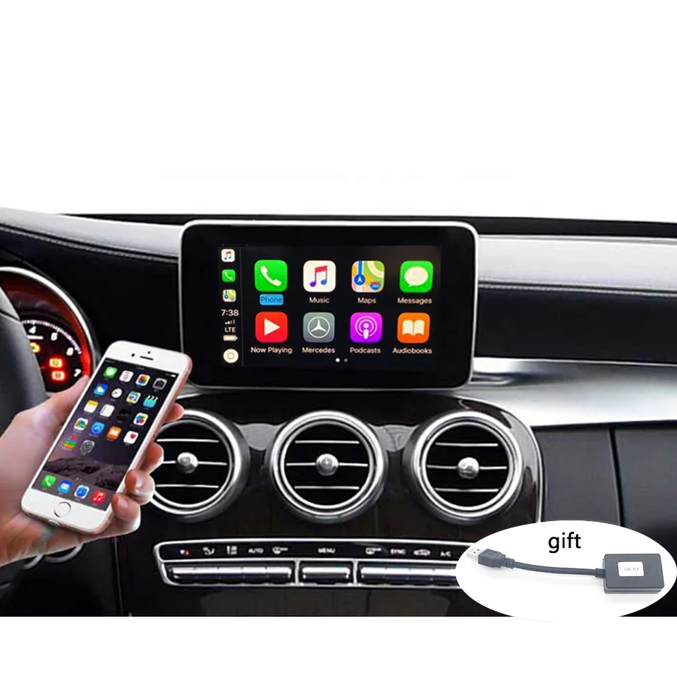 CarPlay Mercedes Benz NTG5.0 Android auto Mirror link Reverse video Interfaces 