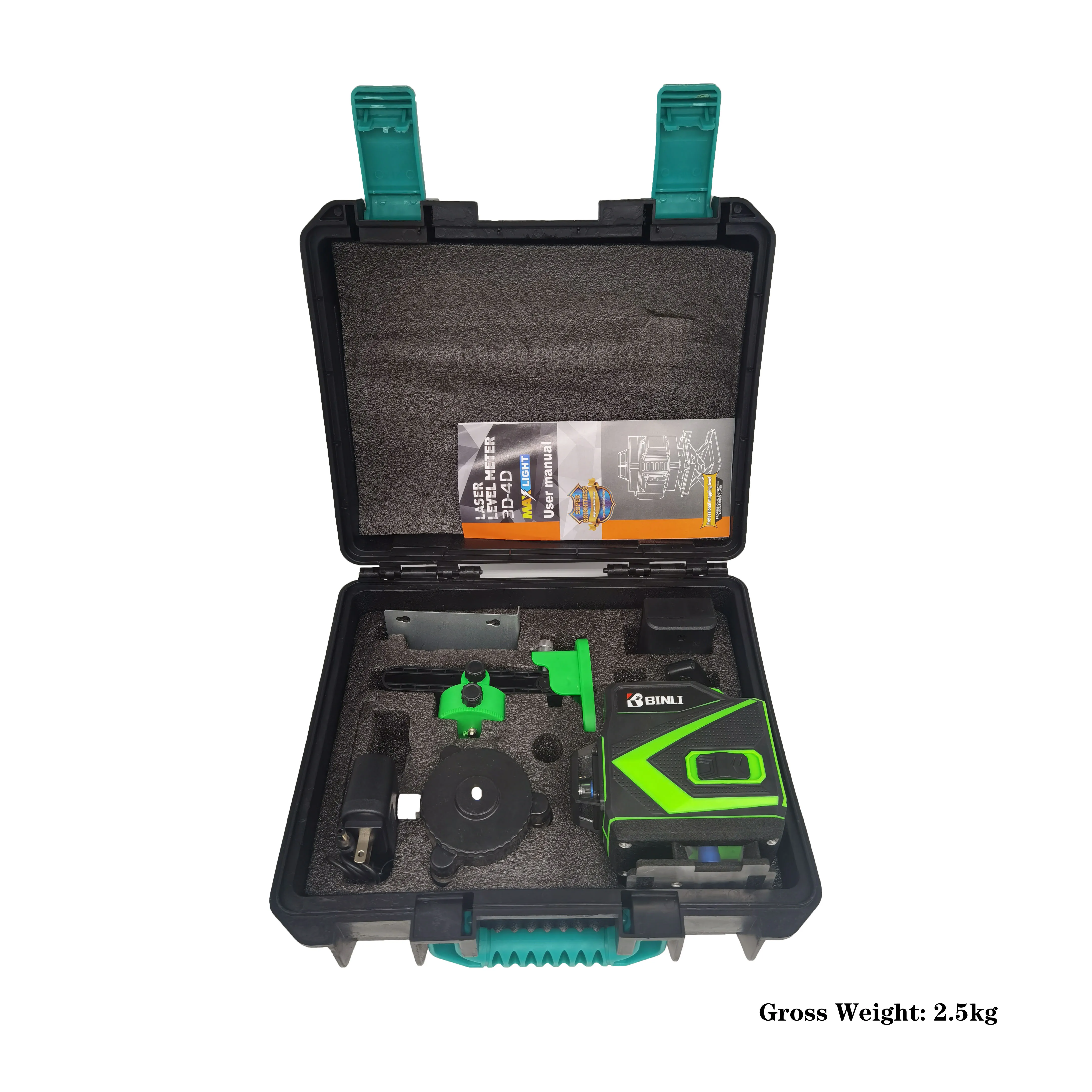 Construction Green 12 Line Self Leveling 360 Automatic Rotary Laser Level