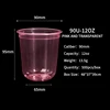Pink and transparent