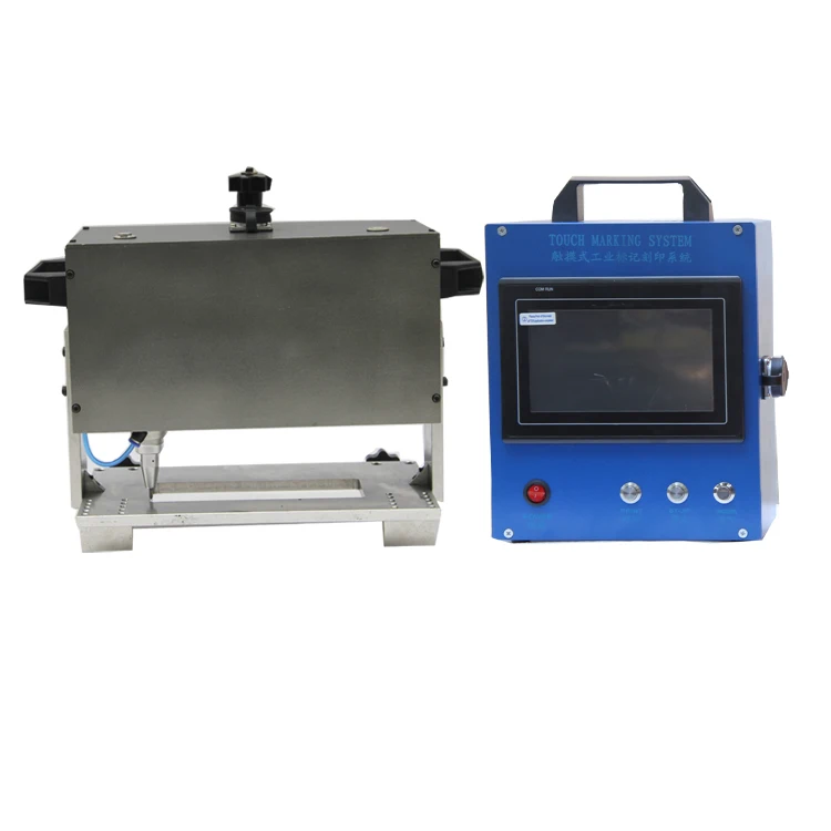 Handheld Portable Dot Pin Marking Machine Chassis Number Punching Machine for Auto Parts Engraving