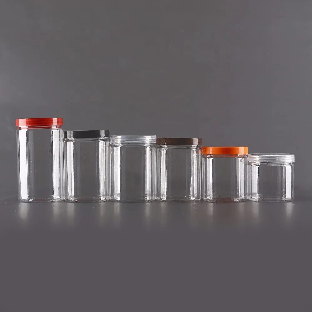 
Пластиковые банки для печенья с винтовыми крышками от 100 мл до 3800 мл 