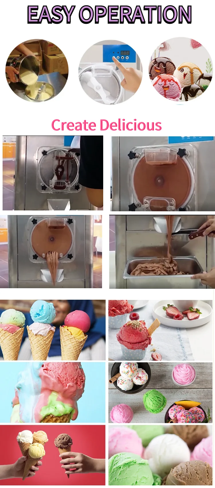 large batch ice cream maker