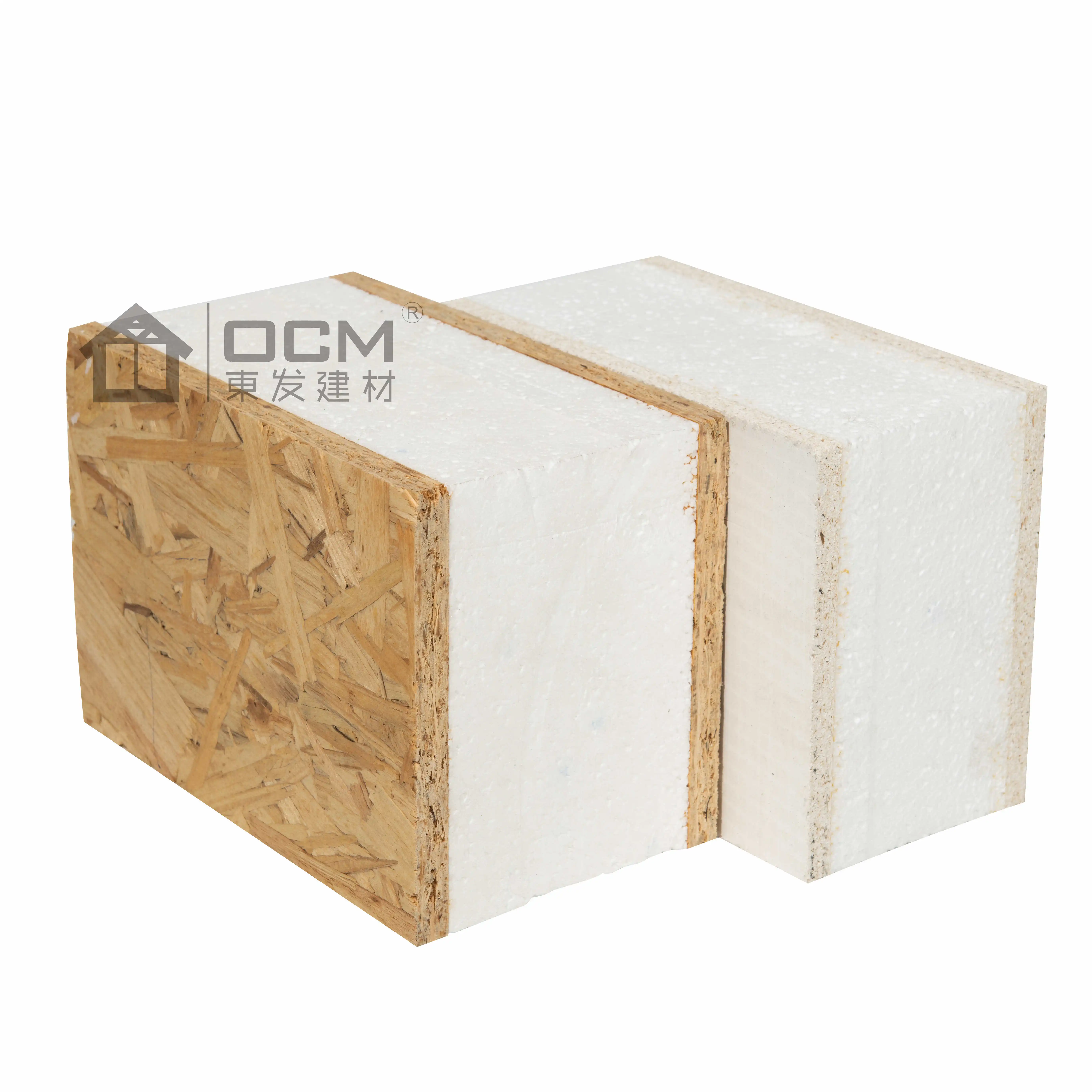 Modern Design Fireproof Decorative OSB SIP Sandwich Panel Prefab House Structural Insulated Panels