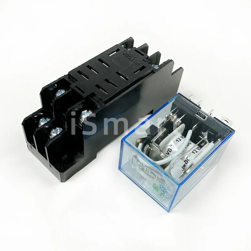 10 個 HH52P MY2J DC 24V コイル DPDT 8 ピン電磁パワーリレー 10個 HH52P