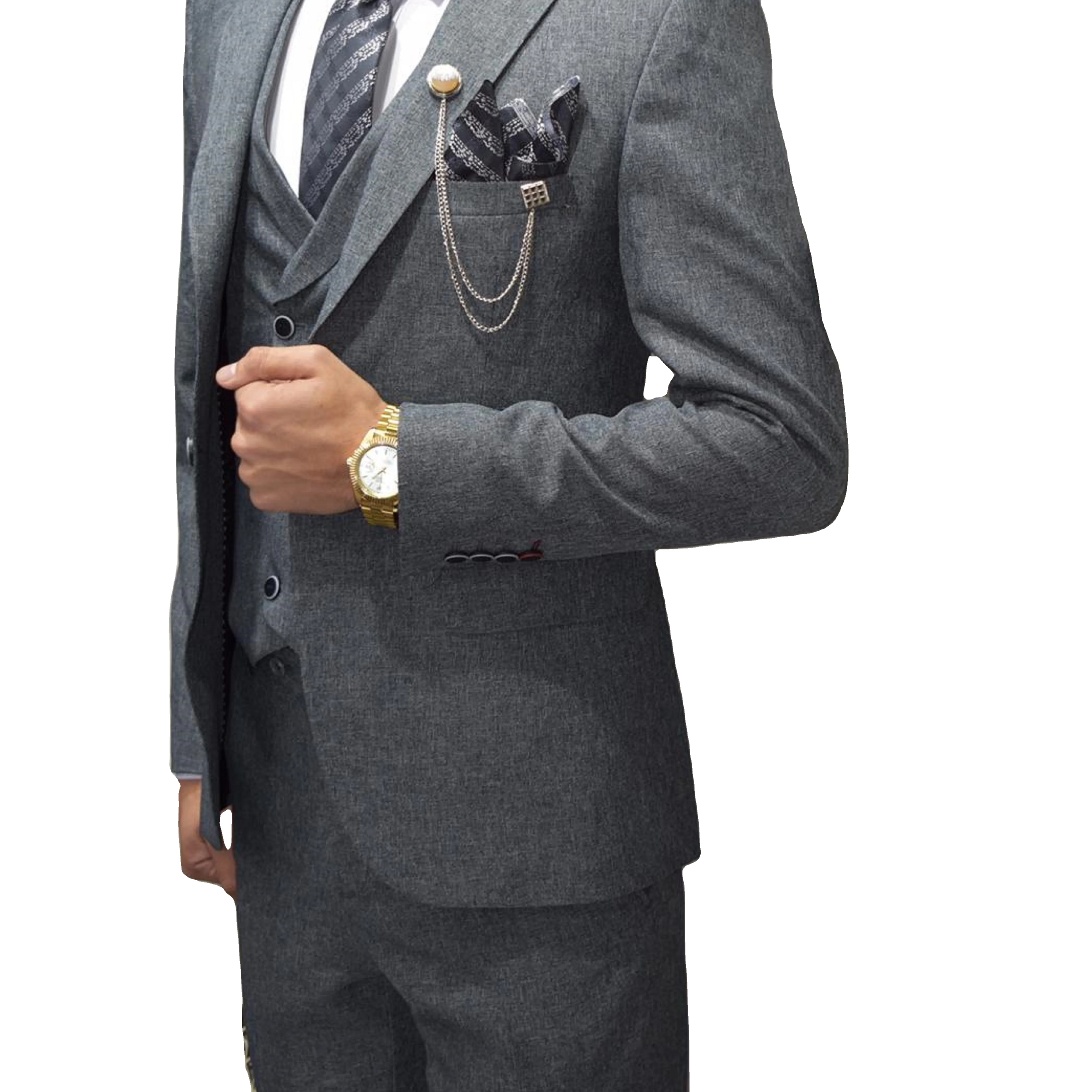 Traje De Lana De Tela Tr Para Hombre,Traje De Negocios  Informal,Entallado,Personalizado,De Alta Calidad,Último Diseño,3 Piezas, Verano - Buy Traje De Los Hombres,Traje De Los Hombres,Trajes De Hombres  Product on Alibaba.com
