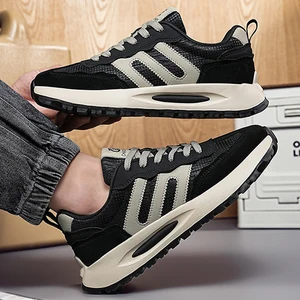 Spring Lightweight Fashion Casual Shoes Retro Versatile Slip Resistant Chunky Sneakers Outdoor Breathable Cloud Running Shoes