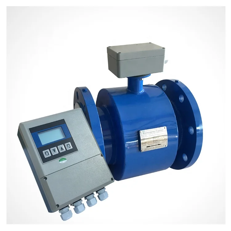DN32 Electromagnetic RS485 ABB Metering Flowmeter Customized OEM Support for Juice Water Gas Oil Medium