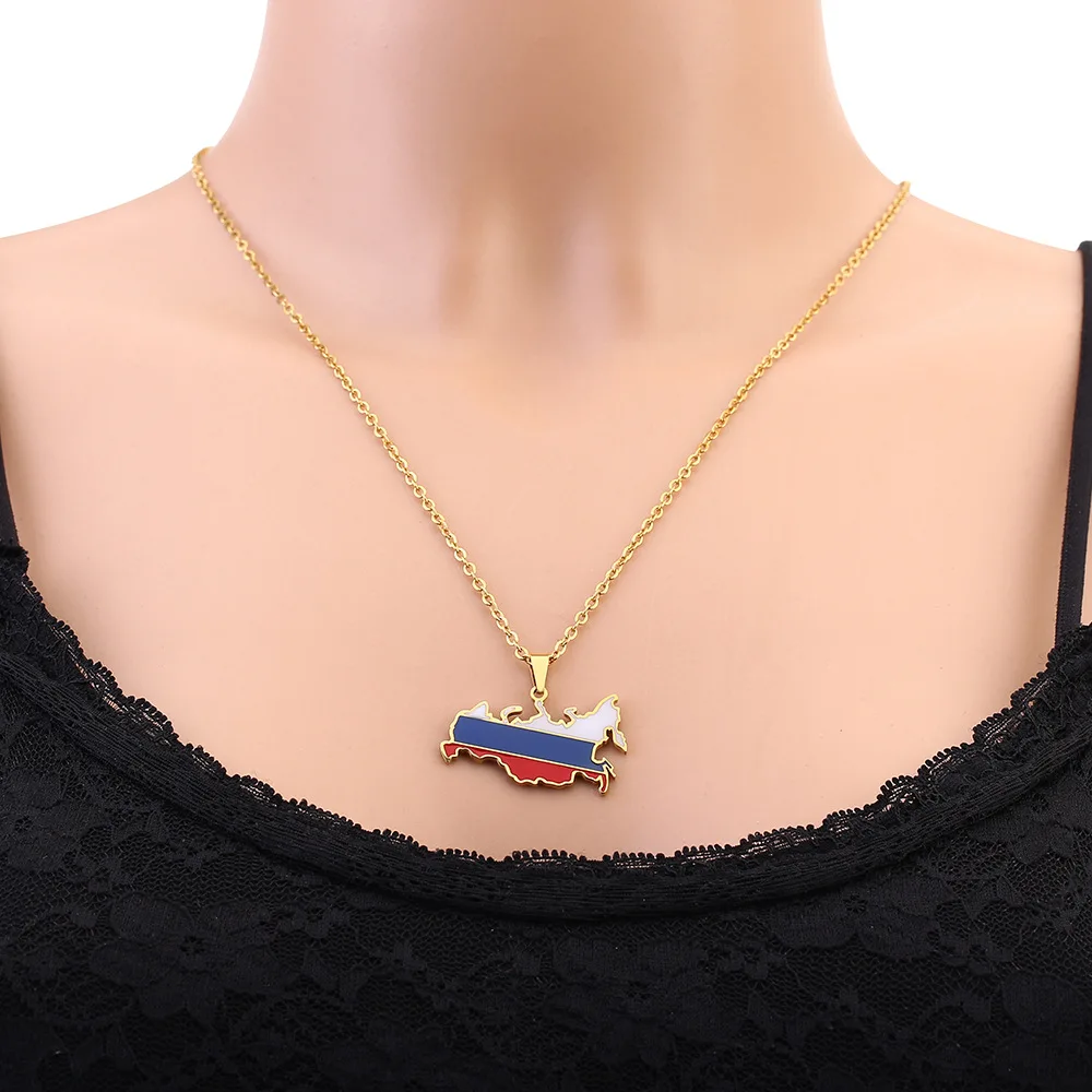 Map Necklaces