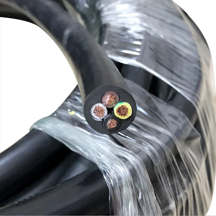 RUITIAN H05VV-F PVC Jacket Flexible 2Core  3Core  4Core 5Core Copper Electrical Cable Wires Roll Electrical Cable