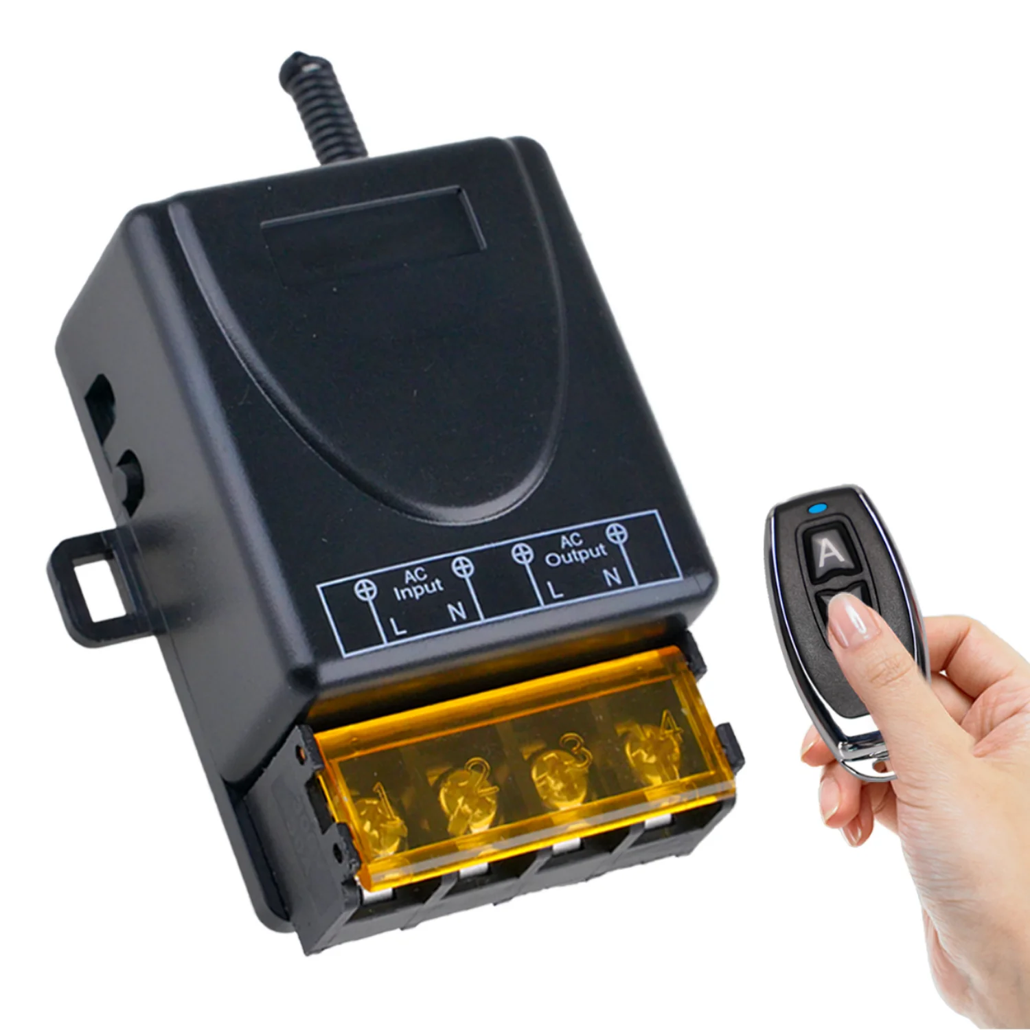 High Quality 1CH AC/DC Wireless Remote Control Switch Kit 433.92mhz  Frequencies for Motor Remote Controller Kits| Alibaba.com