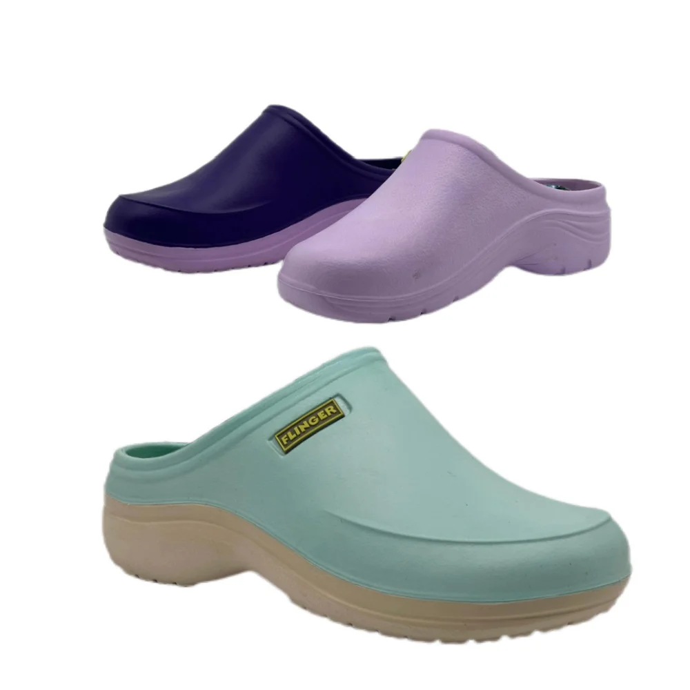 Comfortable and Stylish Dual-Color EVA for Slippers for Summer and Autumn Featuring Shock Absorption Non-Slip Soles