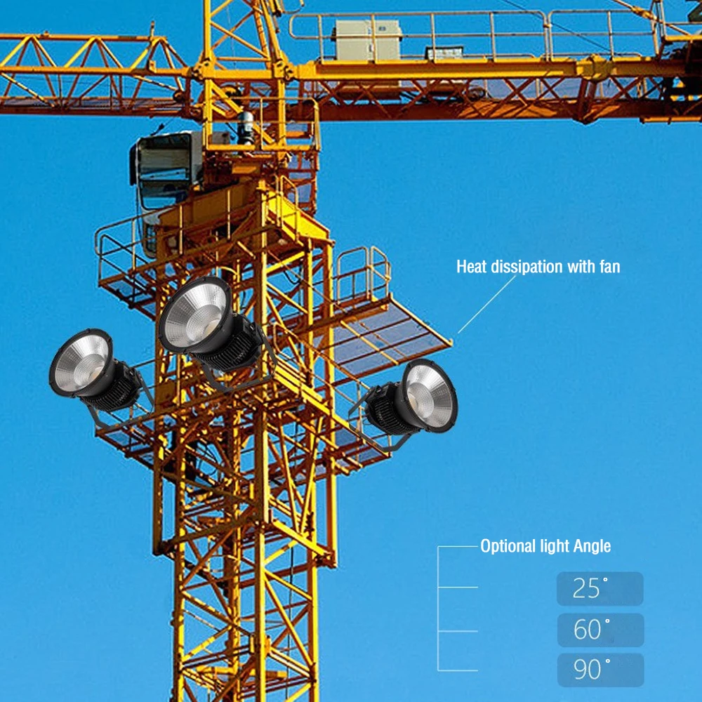 LED Tower Crane Lamp 400W - Bright, Durable, and Efficient