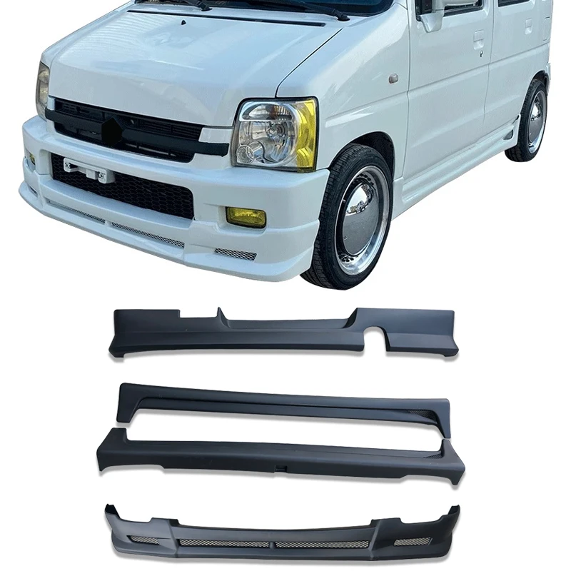 For Suzuki Wagon R 2003-2007 Front Lip Rear Lip Side Skirt High