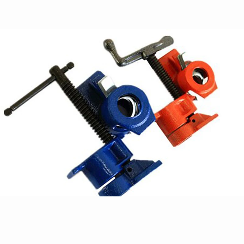 TEBAK Woodworking Clamp, Hand-operated Pipe Clamp, Powerful Clamp, Fixed Clamp, 6-inlet Pipe Clamp, Manual Tool