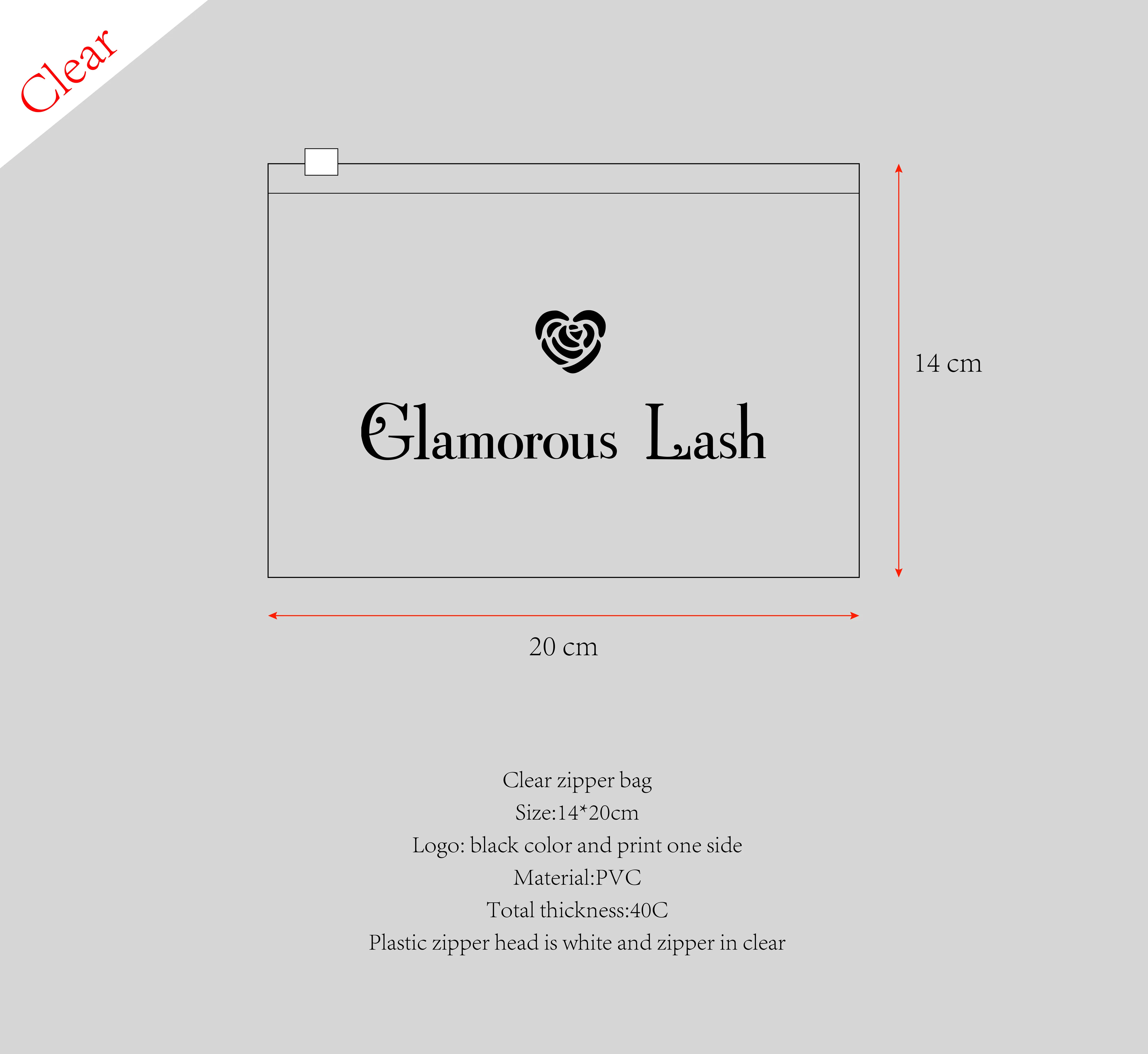 Frosted Swimwear Packaging For Bikini Clothing Pvc Matte Frosted