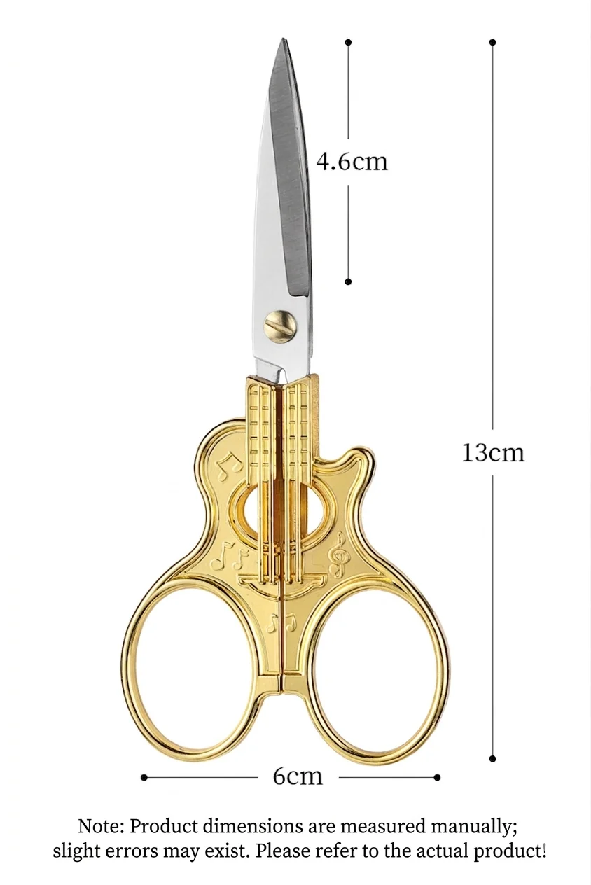 Precision embroidery scissors for sewing and crafts