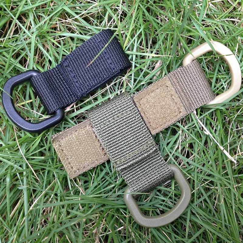 nylon molle ribbon hook clip outdoor