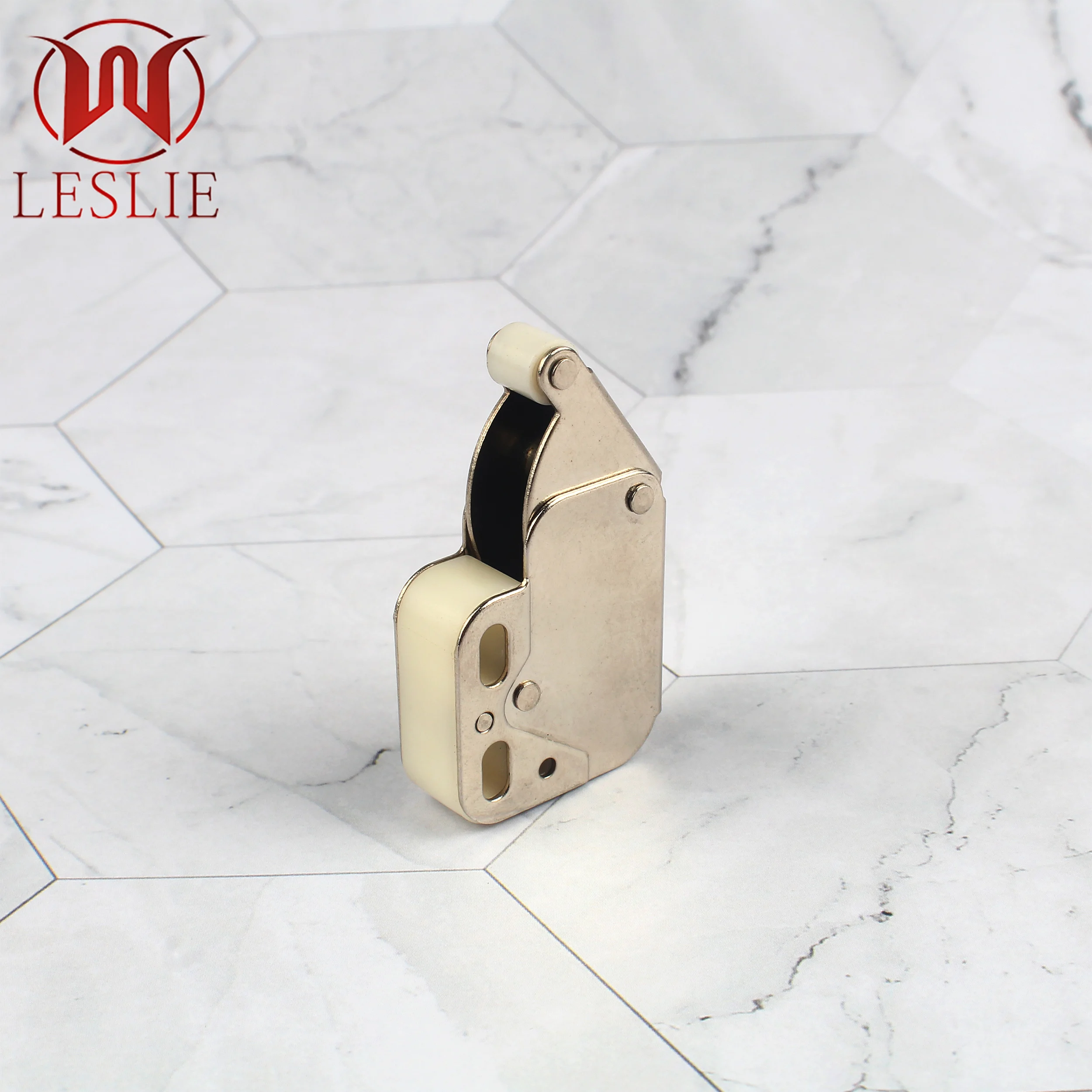 Cabinet Hardware Mini Door Latch Catch Spring Loaded Touch Open Door Catch Push Open Lock Latch Door Magnet Catcher