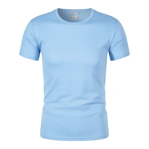 2026 Factory Directly Supply polyester Fit t Shirt sport blank fitted t-shirt comfortable men's t-shirt