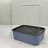 Blue bathtub set