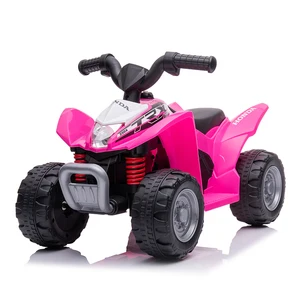 For Honda Licensed Ride-On Plastic ATV Toy for Kids Battery Operated for 2-4 Years for 5 to 7 Years Old Youngsters