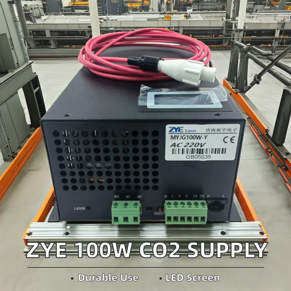 ZYE 100W CO2 Laser Power Supply for Engraving & Cutting