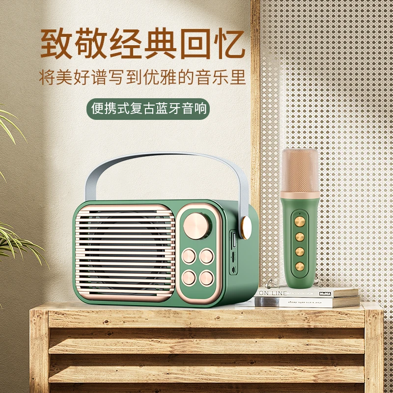 YS104 TV Shape Delicate Design Top Quality 3 Inch 10w 4 Ohm Horn Outdoor Speaker Vocal Cut Portable Speakers With Strap