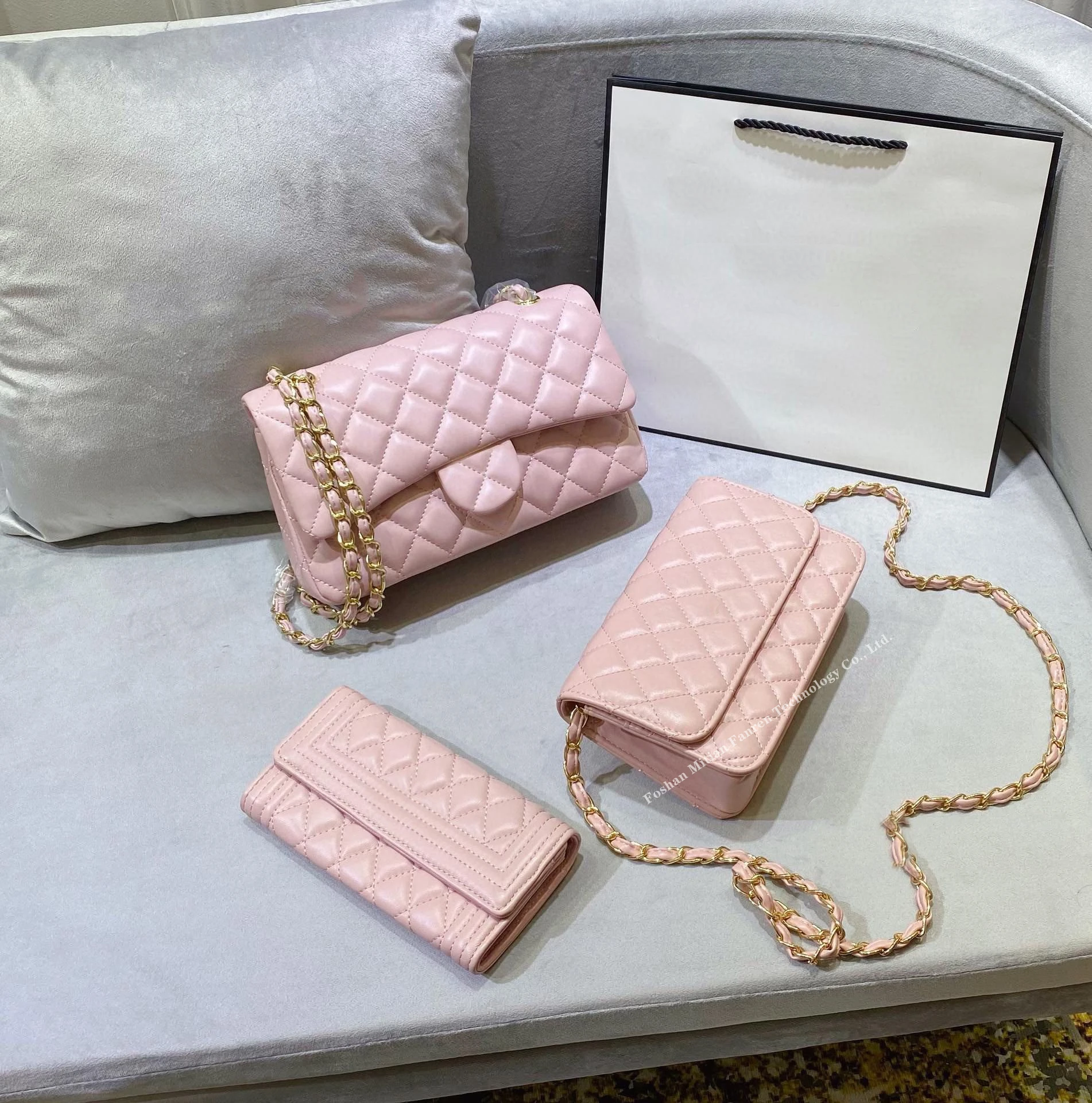 Latest Design Handbag Set Luxury Women Shoulder Bags Famous Brand Bags ...