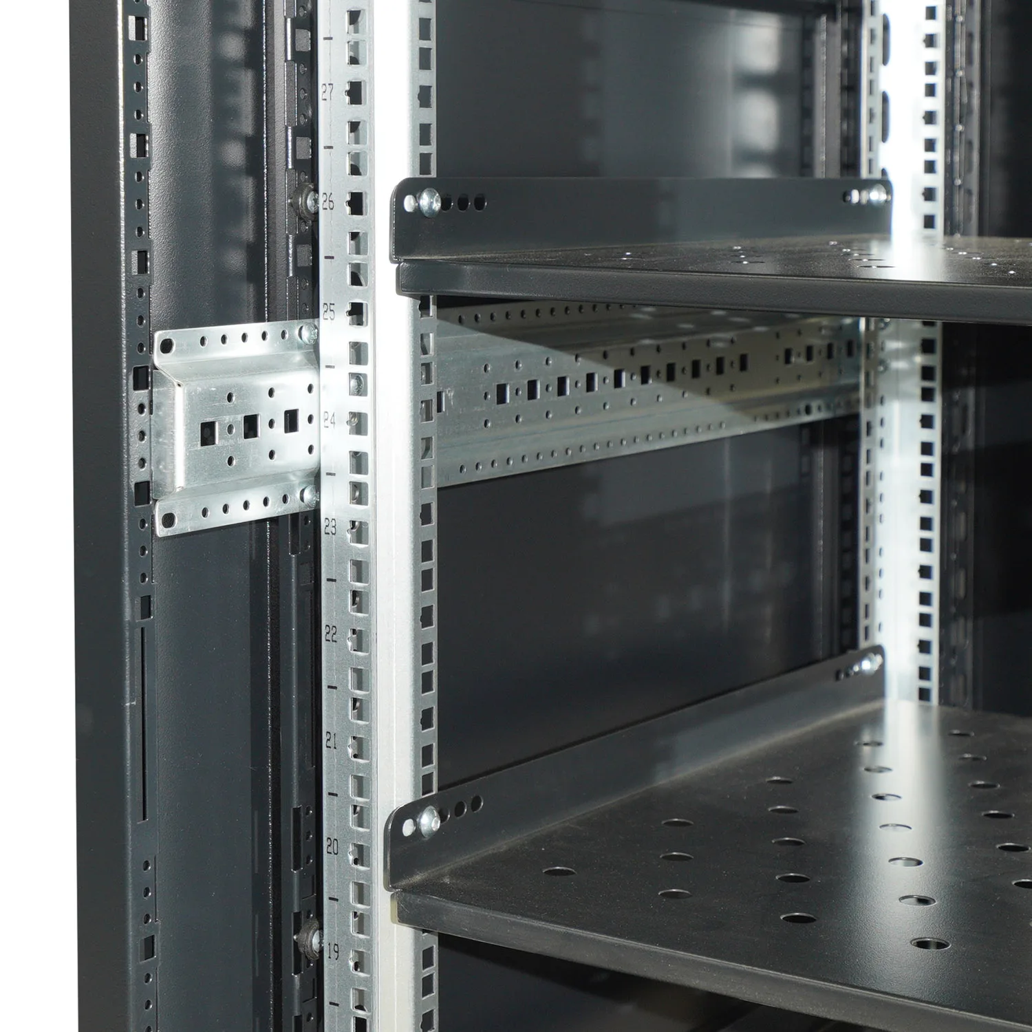 Custom 42U Metal Steel Server Rack 19-Inch Floor Standing Data Center Internet Telecom 22U 32U 18U Network Cabinet