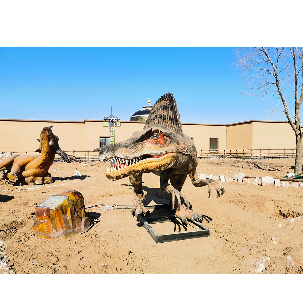 Spinosaurus Robotic Lifesize Mechanical Dinosaur for Dinosaur Theme Park