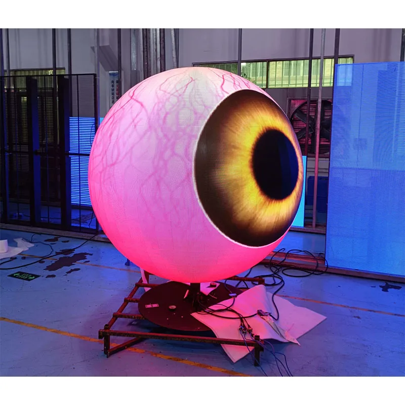 Flexible Rgb Pattern Graffiti Scrolling Display Screen Panel Creative Design Drink Can Outdoor Led Display