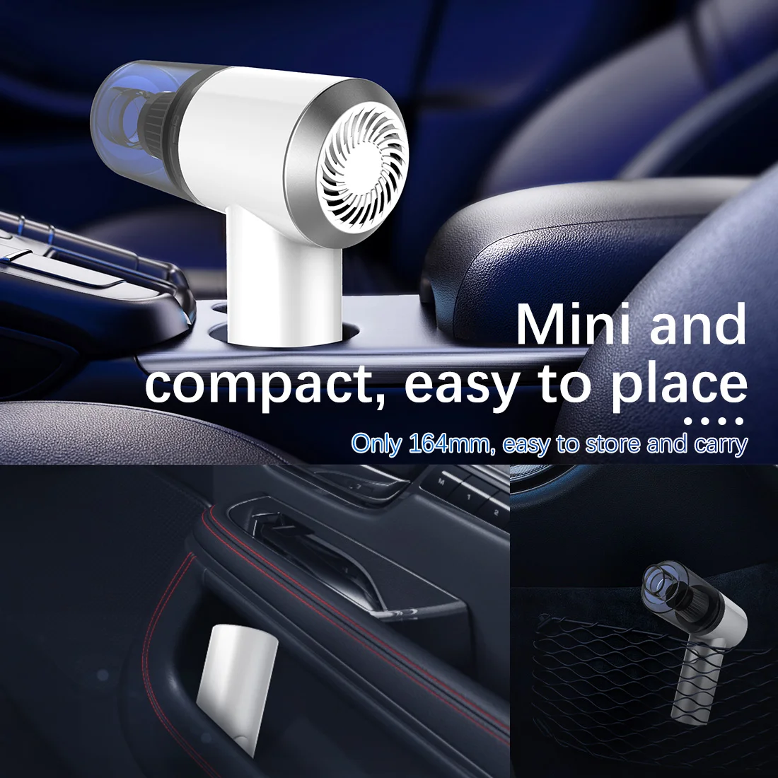 Rechargeable Super Suction Portable Handheld Car Vacuum Cleaner Wholesale Car Vacuum Cleaner Mini 6000pa