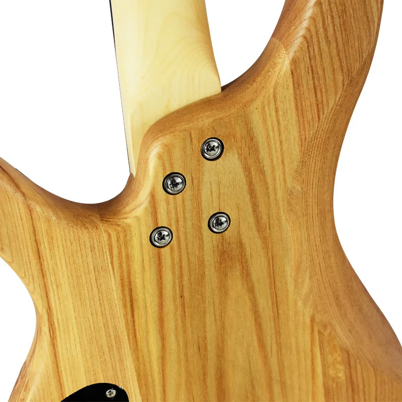 Paisen  High Quality Cheap 4 String Bass Guitar Electric 4 String  Acoustic Bass Guitar Kit