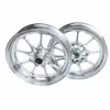 10 Inch Disc Brake Wheel Set Silver for Honda Dio 50
