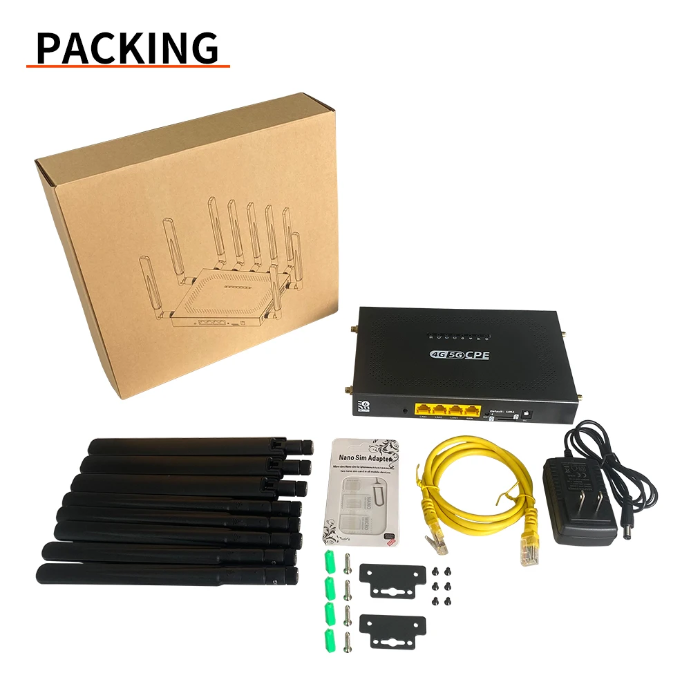 ロック解除済み 3000Mbps MTK7981 ギガビット OpenWRT 産業用WiFi