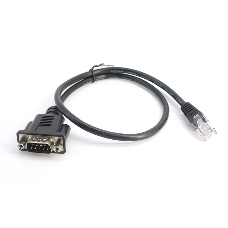 Db9 Male Rs232 To Rj45 Rj12 Rj50 Rj11 To Db9 Cable Rj45 Console Port ...