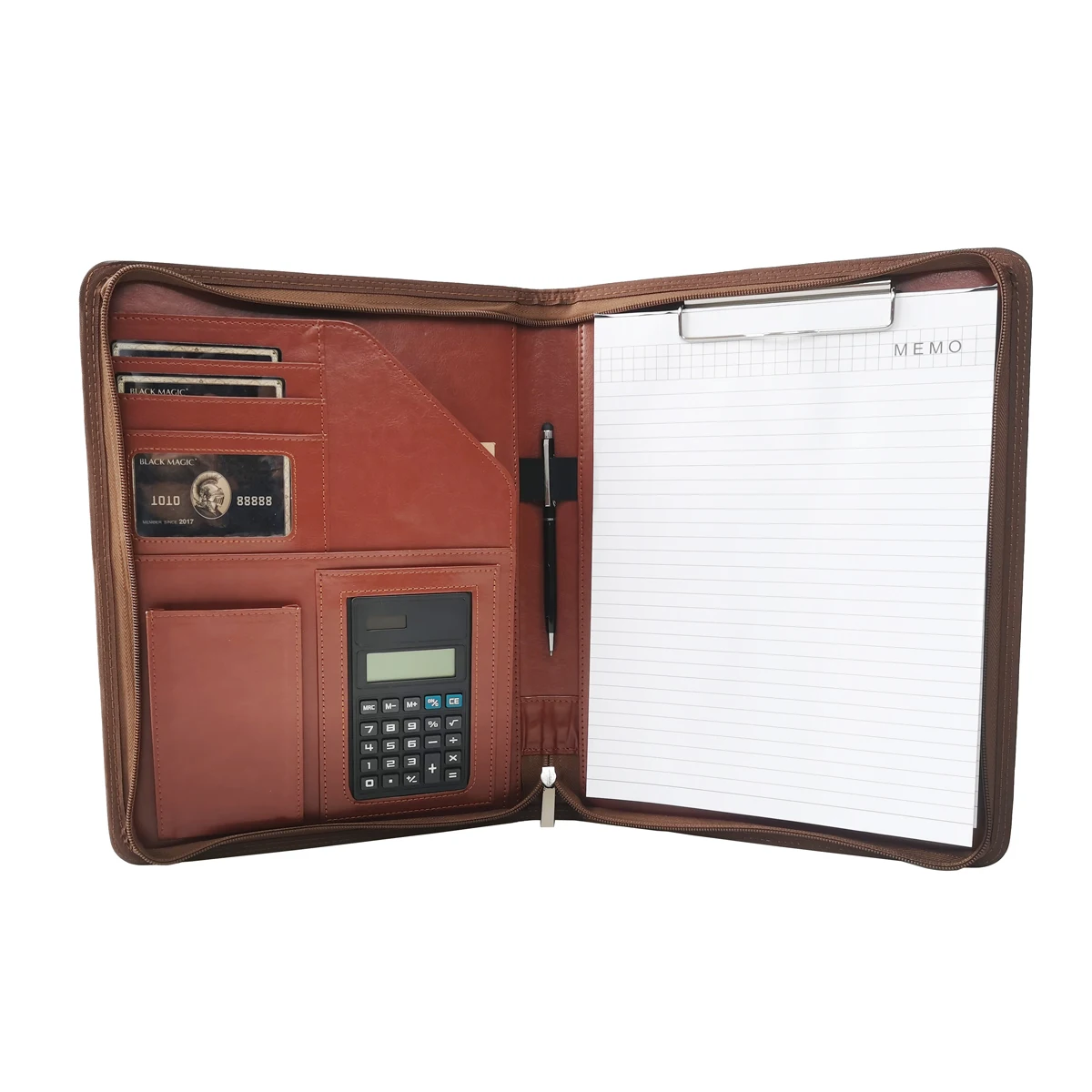 Organisateur De Documents De Luxe Personnalisés, Porte-Documents D'affaires, Dos - Foto 14