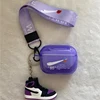 Прозрачный фиолетовый для airpod pro Чехол