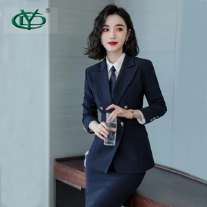 Factory Price Lady Office Uniform Woman Business Workwear Fashion Suits