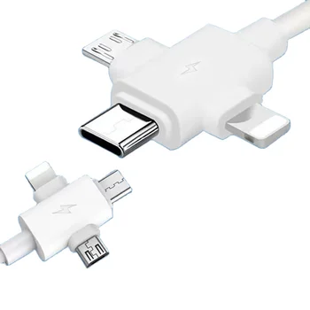 3-in-1 Fast Charging Data USB Cable Multi-Device Charger for Android  Samsung Mobile Phones