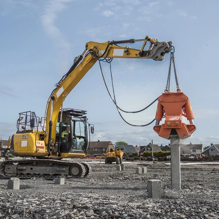 Pile Cropping Machine Also Known As a Pile Breaker Is a Mechanical Device  That Is Used in the Reduction of Concrete Piles