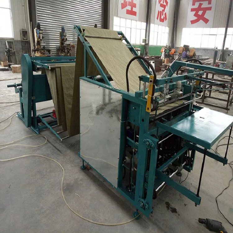 Customized Bag Width Plastic pp Woven Bag Making Sewing Cutting Machine