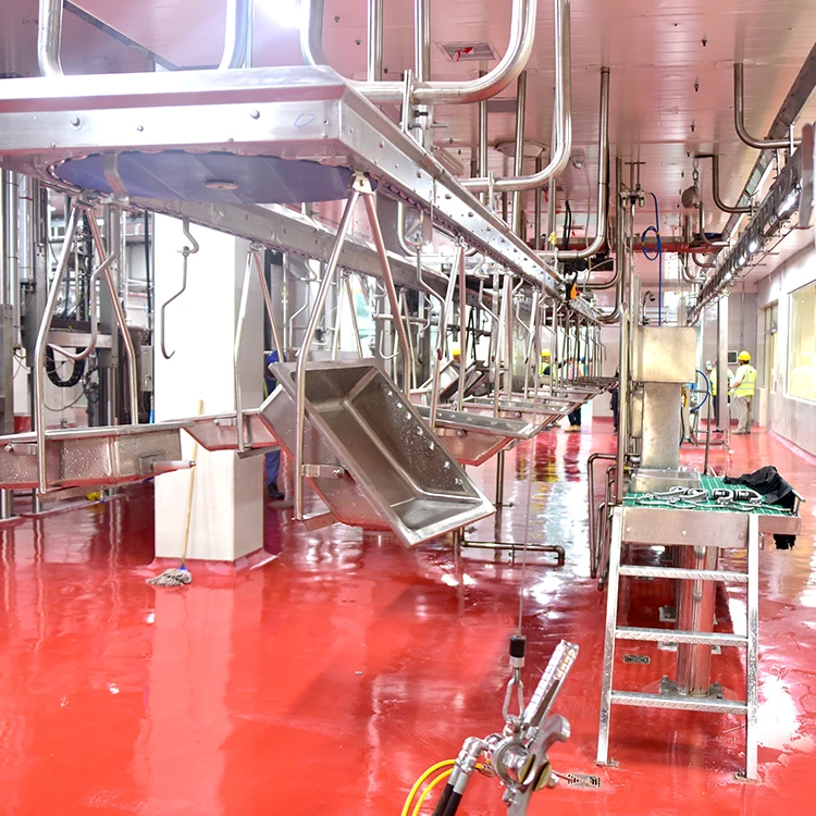 Easy-to-operate complete sheep slaughtering equipment suitable for small and home-based processing plants