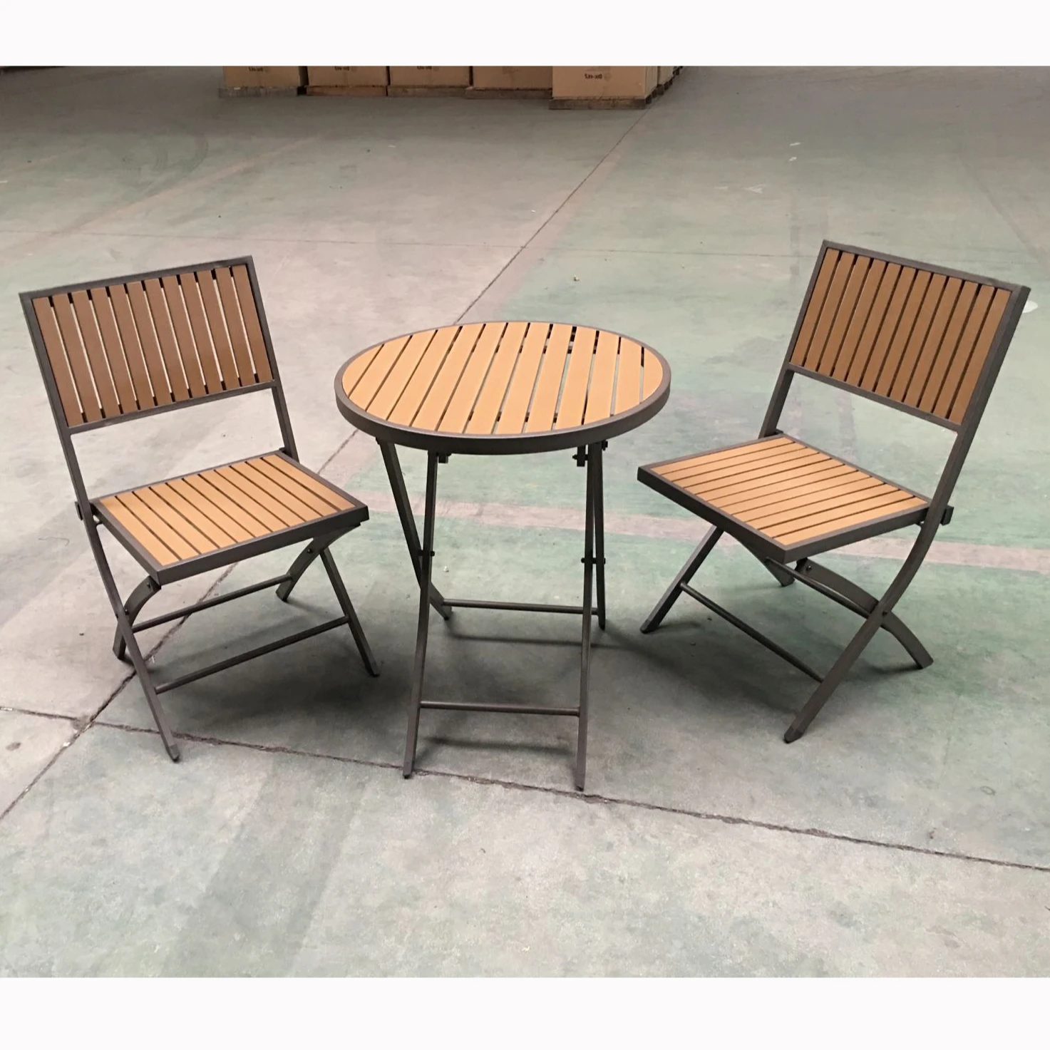 3 piece plastic bistro set